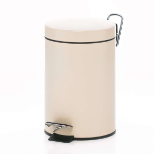 Monaco prullenbak Beige